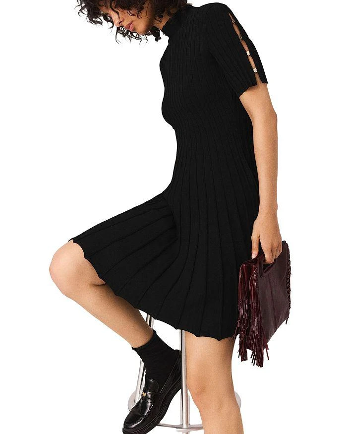 Maje Mini Knit Dress 6