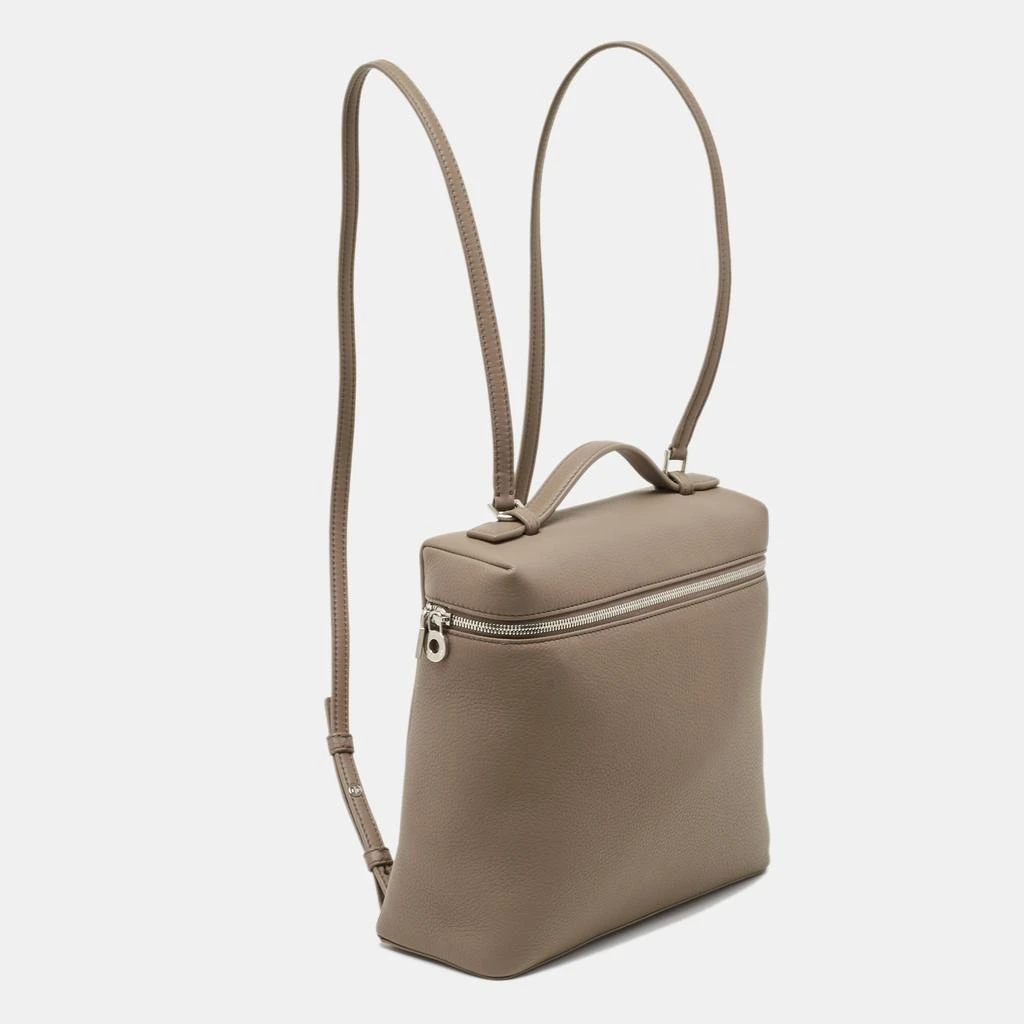 Loro Piana Loro Piana Beige Leather Extra Pocket L23 Backpack 3