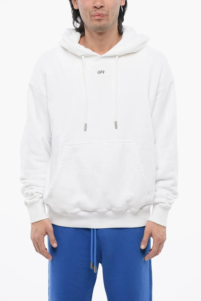Off-White Off-White Brushed Cotton OFF Hoodie 1