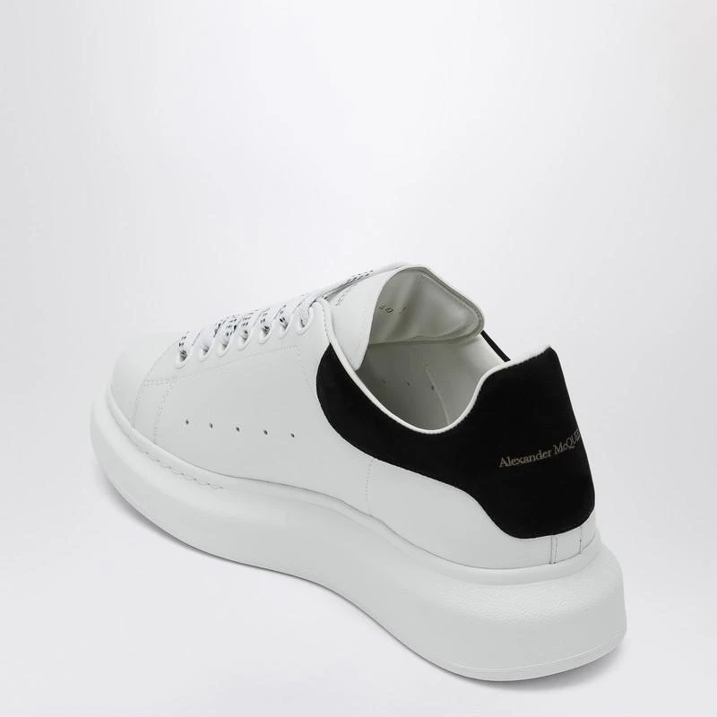Alexander McQueen White and black Oversized sneakers 4
