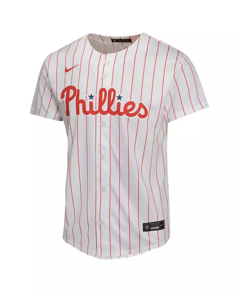 NIKE Big Boys and Girls J.T. Realmuto White Philadelphia Phillies Home Game Player Jersey 3