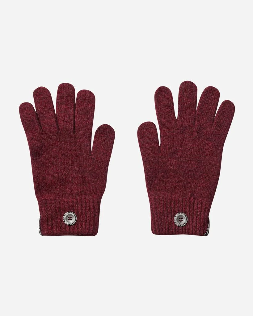 Hyein Seo Women's Troyer Knit Sweater with Gloves Burgundy 3
