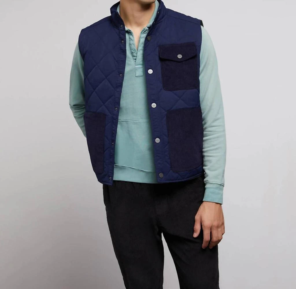 Onia Onia - MEN
S QUILTED TWILL VEST 2