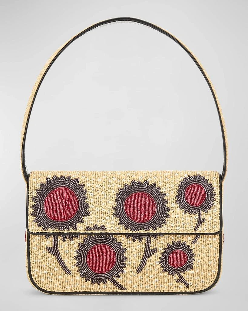 Staud Tommy Beaded Shoulder Bag 1