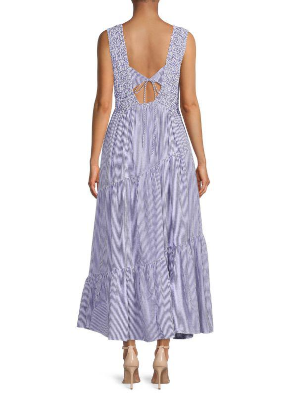 Free People Juno Smocked Tiered Maxi Dress