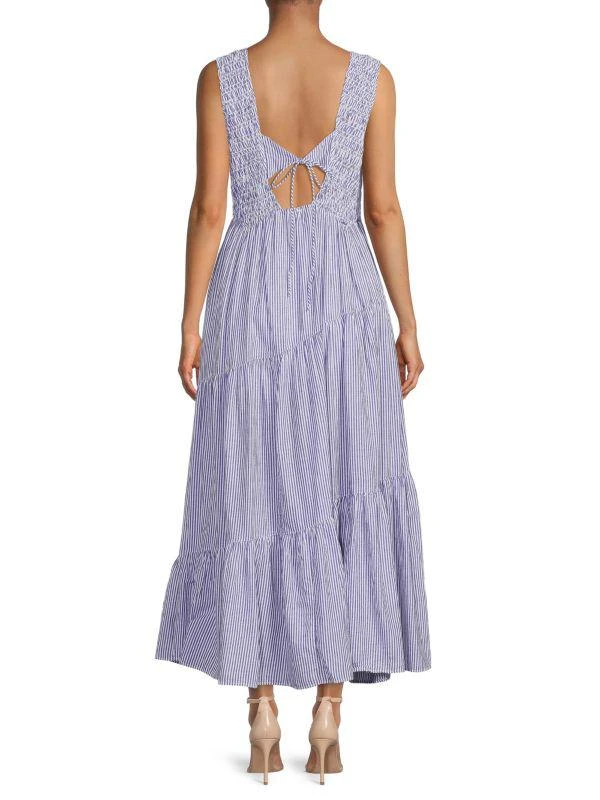 Free People Juno Smocked Tiered Maxi Dress 2