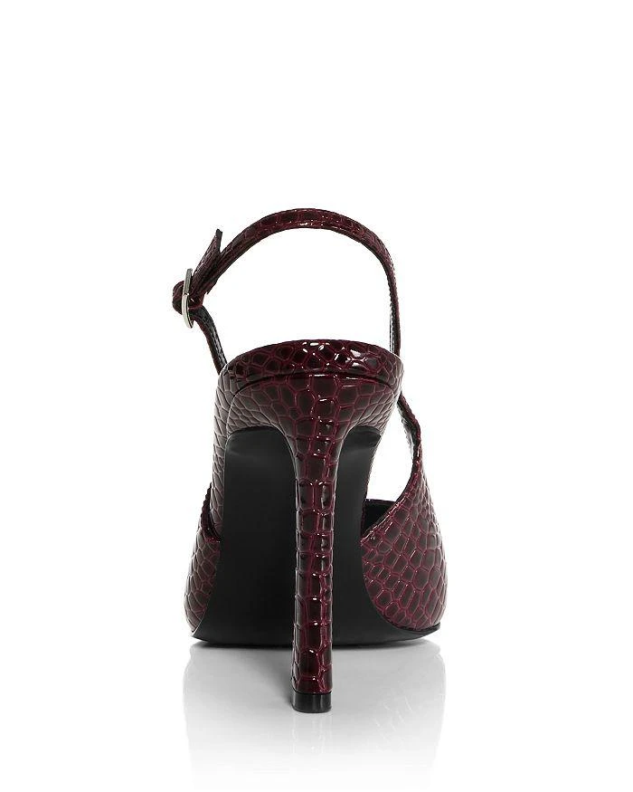 AQUA Women's Bevv Slingback Pumps - Exclusive 5