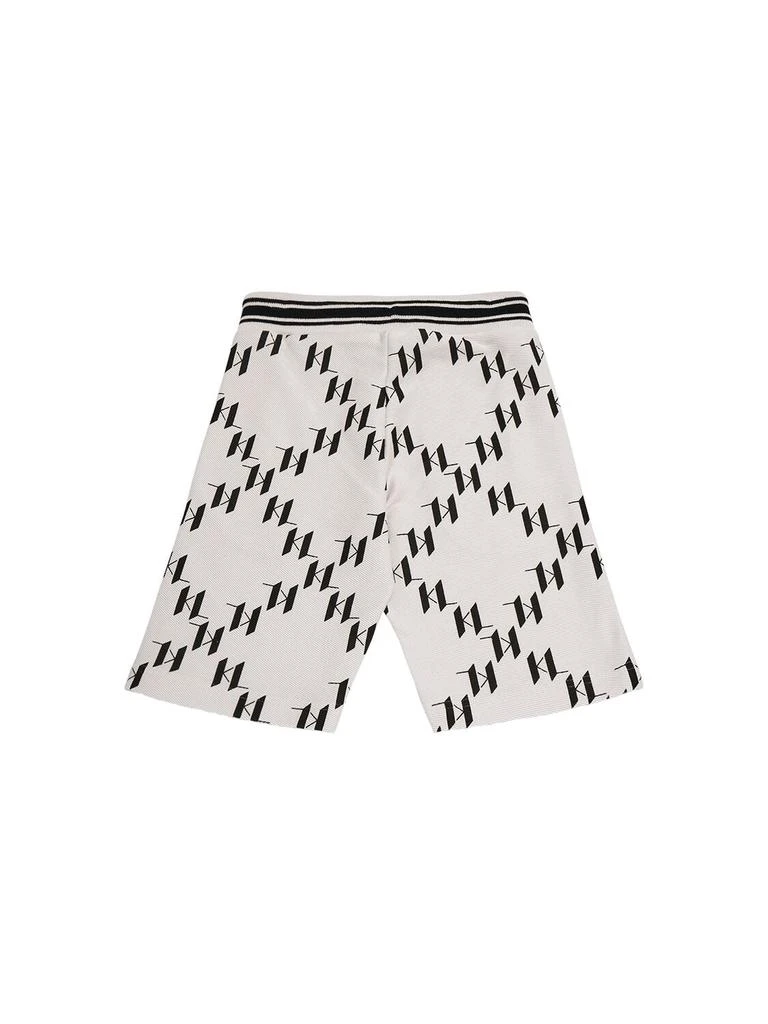 Karl Lagerfeld Paris Cotton Twill Jogger Shorts 2