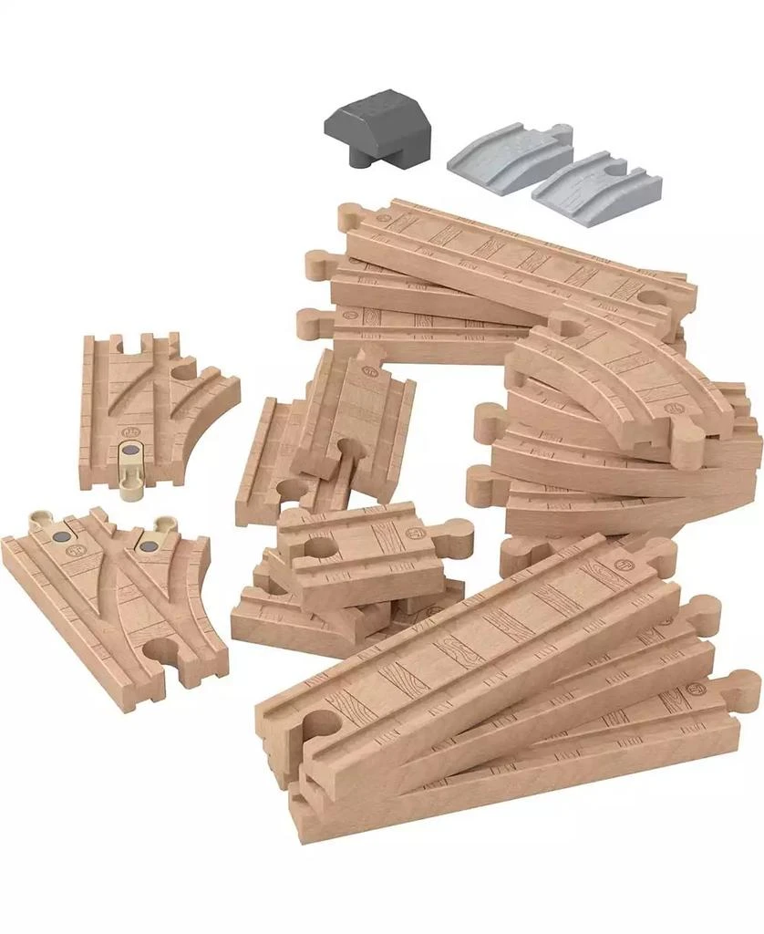 Fisher Price Thomas Friends Wooden Railway Expansion Clackety Train Track Pack 1