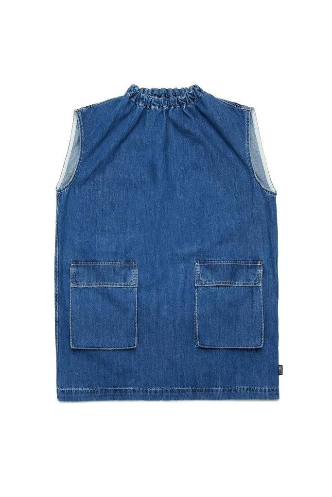MM6 MM6 Maison Margiela Kids Sleeveless Denim Dress 1