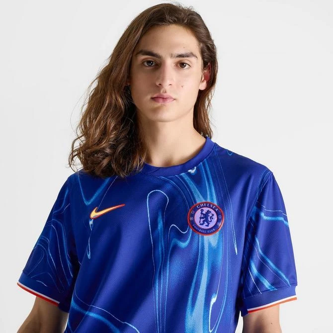 NIKE Men's Nike Chelsea FC 2024-25 Stadium Home Dri-FIT Replica Soccer Jersey 5