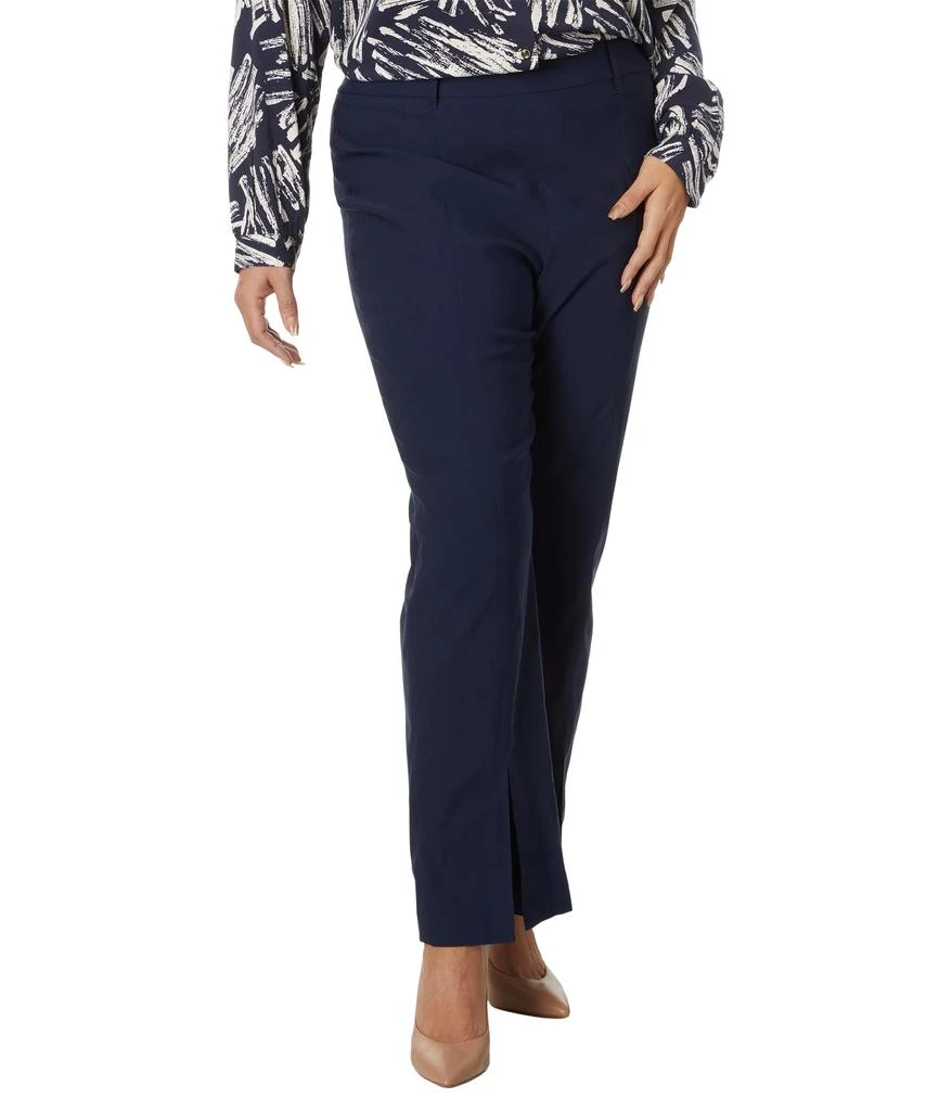 NIC+ZOE 31" Polished Wonderstretch Boot Cut Slit Pants 1