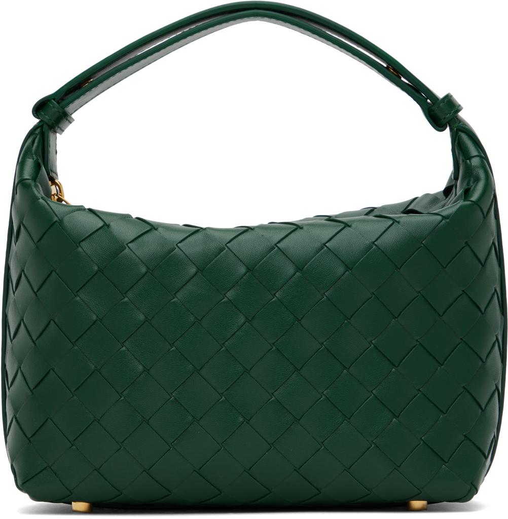 Bottega Veneta Green Mini Wallace Bag - Shoulder Bags - Save