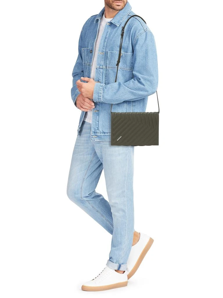 Balenciaga Leather Flap Shoulder Bag 2