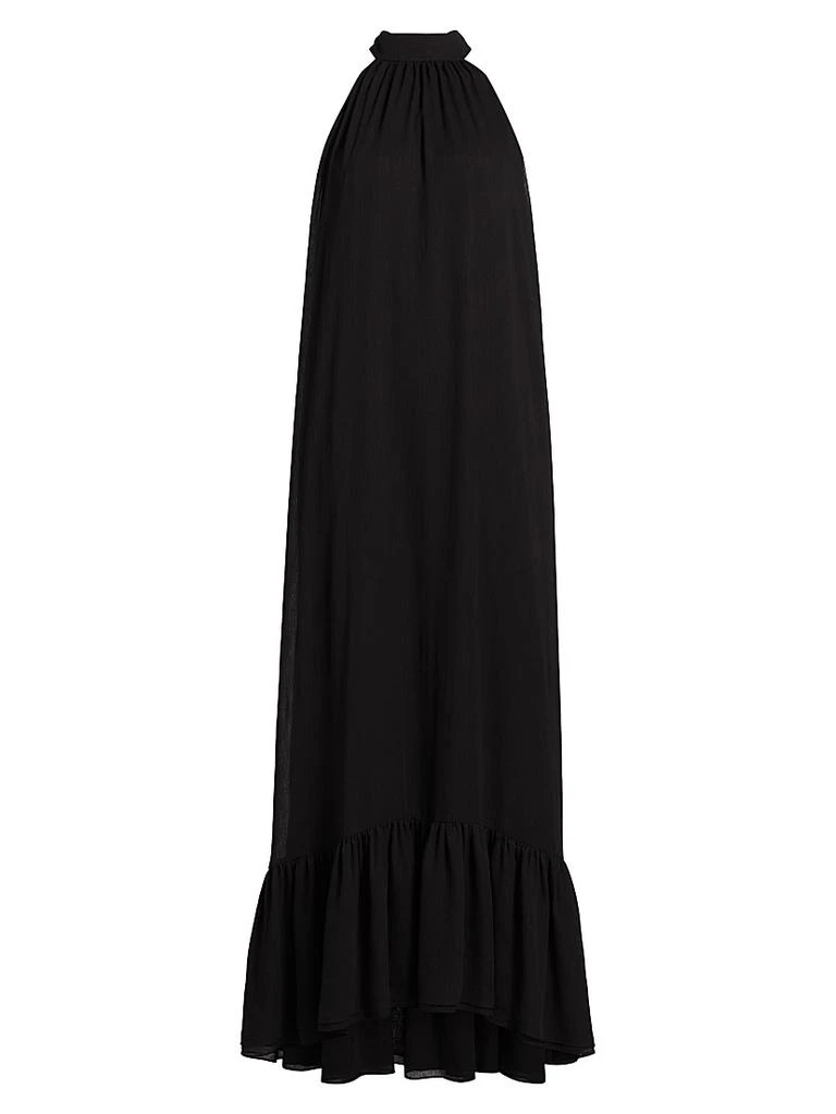 knee length dresses for ladies MINKPINK Solstice Yellow Tiered Midi Dress