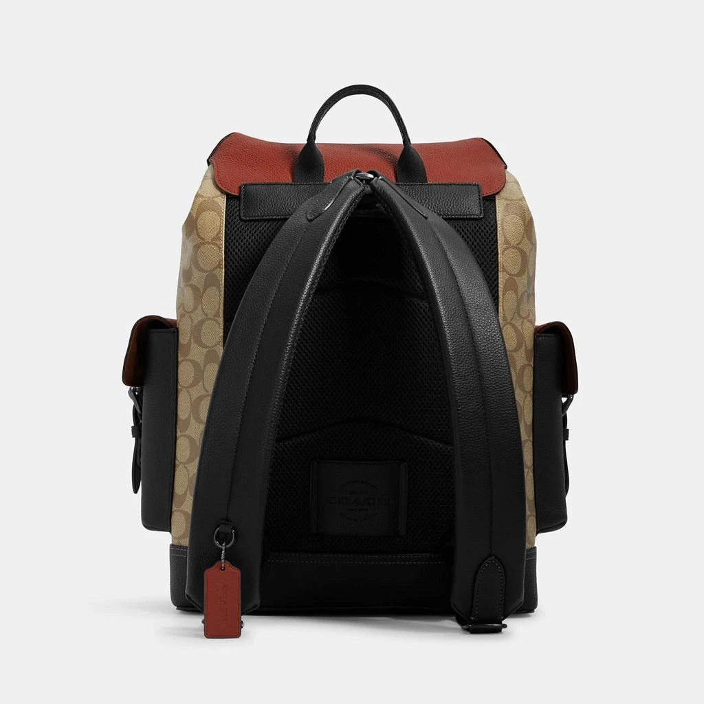 Coach Coach Outlet Hudson Backpack In Colorblock Signature Canvas 2