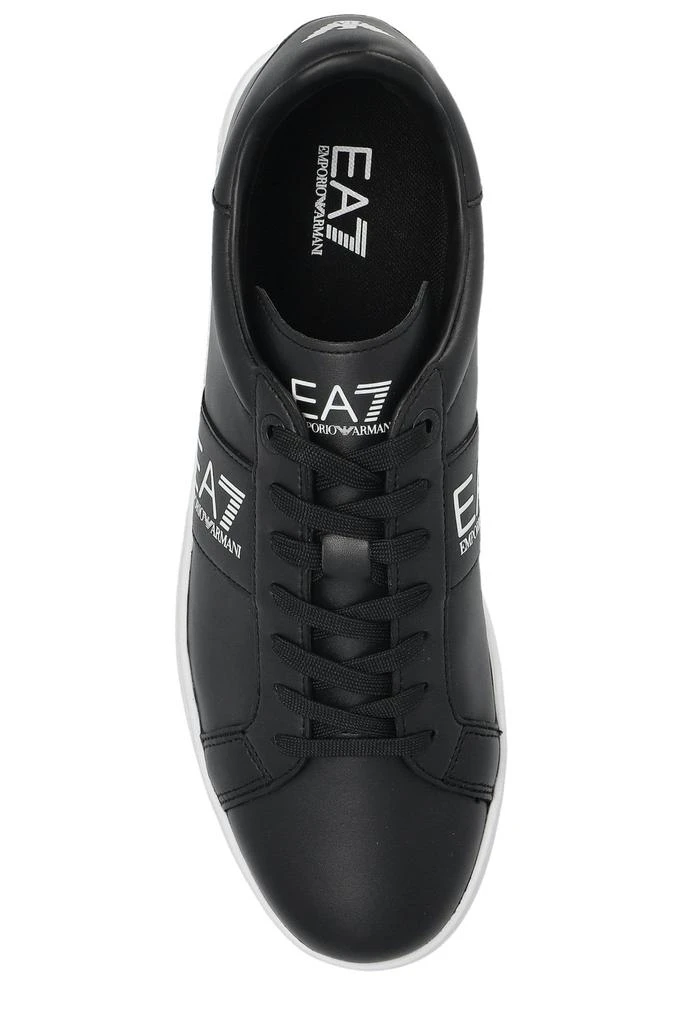 EA7 EMPORIO ARMANI Ea7 Emporio Armani Logo Detailed Lace-Up Sneakers 4