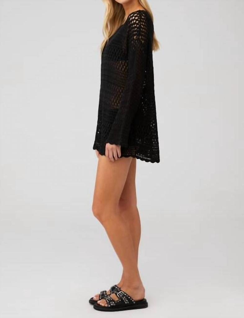 Show Me Your Mumu Paula Pullover In Black