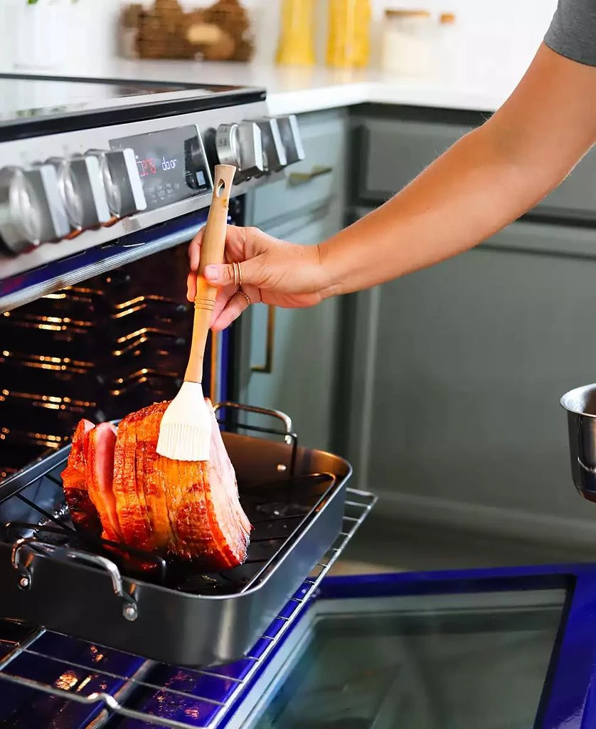 Sedona Kitchen Carbon Steel Nonstick 17" Roaster with Rack 5