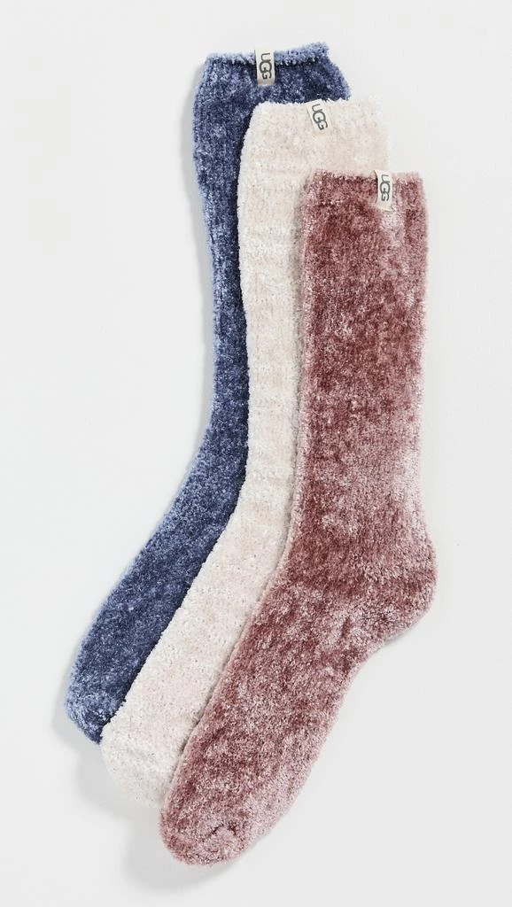 UGG Leda Sparkle Socks 3 Pack