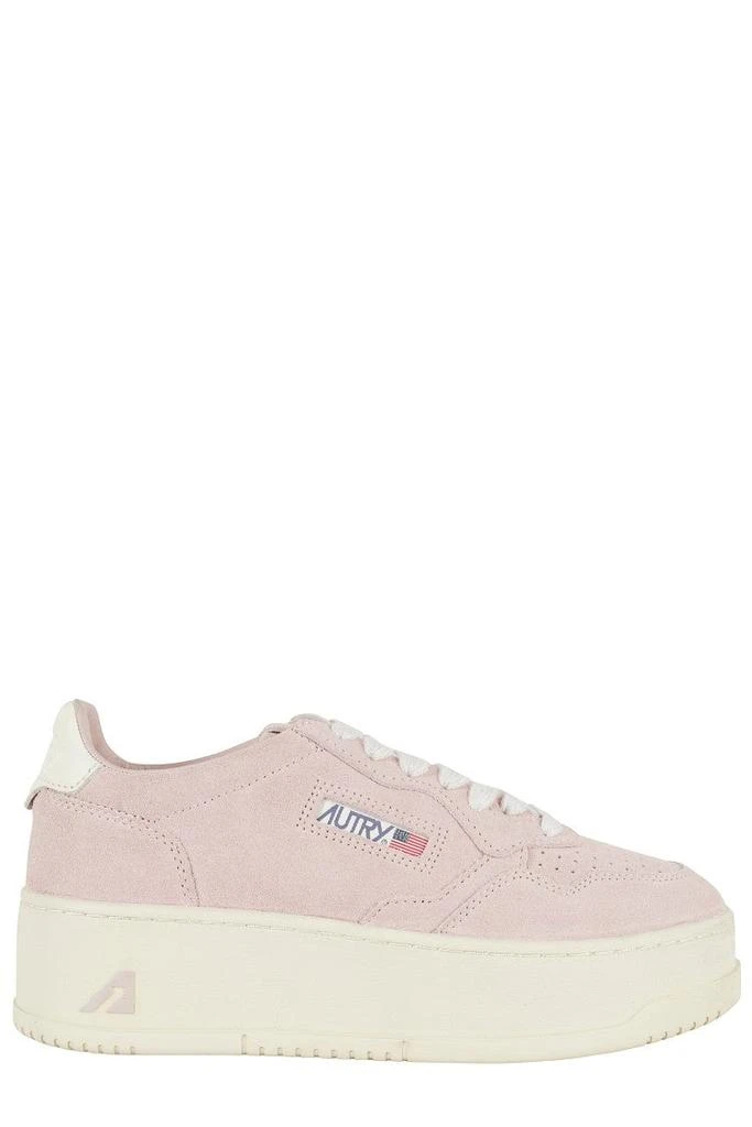 Autry White Platform Low Sneaker