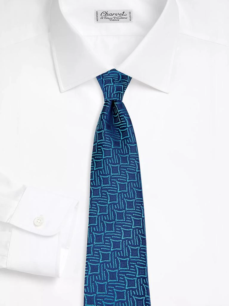Charvet Silk Jacquard Tie 2