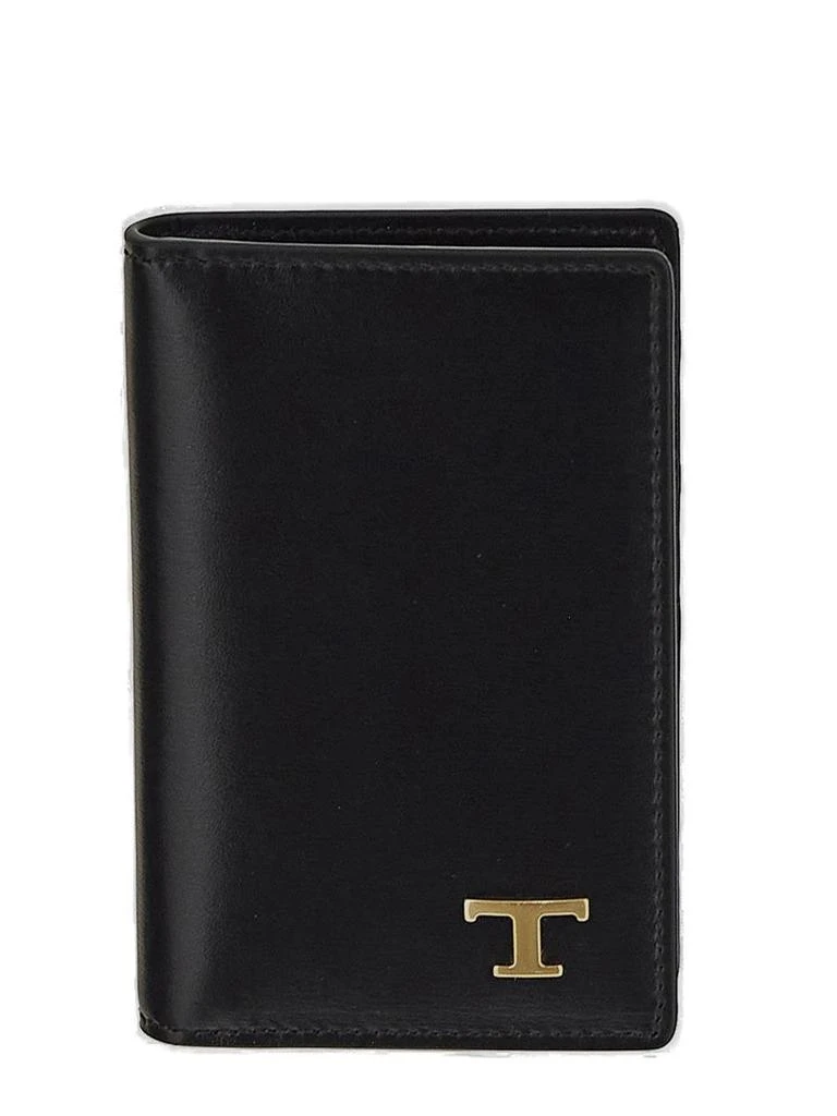 Tod's Tod's Logo Plaque Bi-Fold Wallet 1