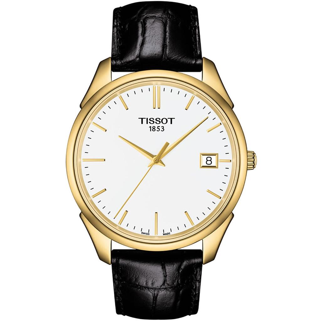 Tissot Men's T-Gold Vintage White Dial Watch