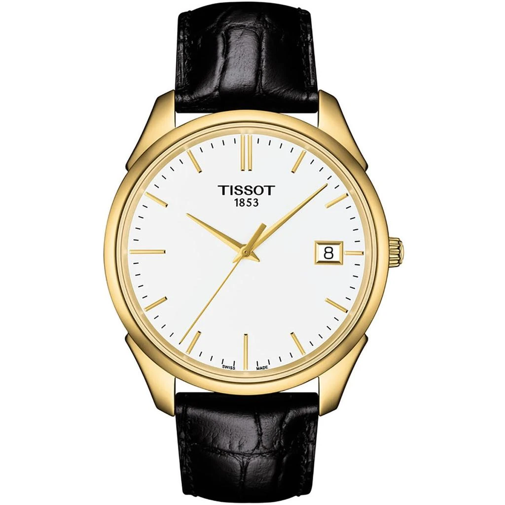 Tissot Men's T-Gold Vintage White Dial Watch 1