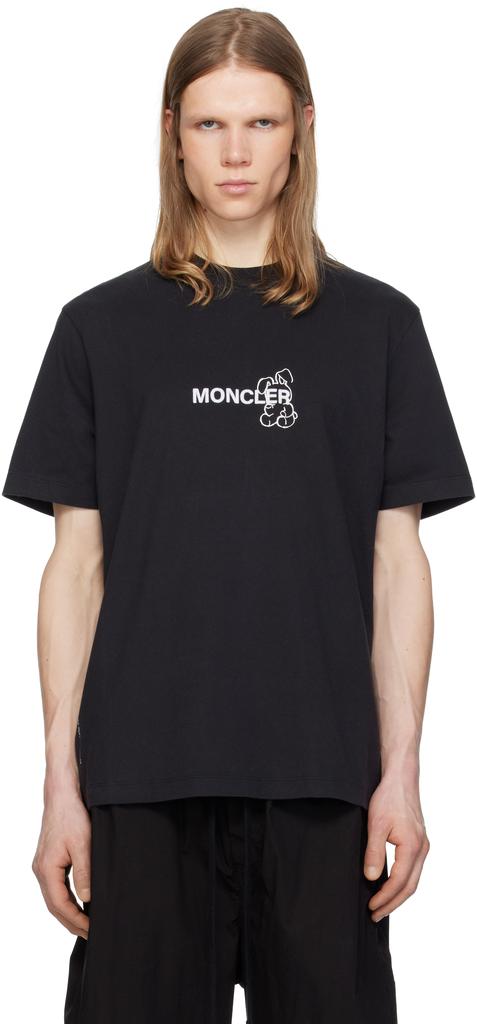 モンクレールMONCLER x Roc Nation Jay-Z Logo Over Tee Tシャツ Moncler X ROC NATION JAY-Z LOGO OVER CROP T-SHIRT - T-Shirts