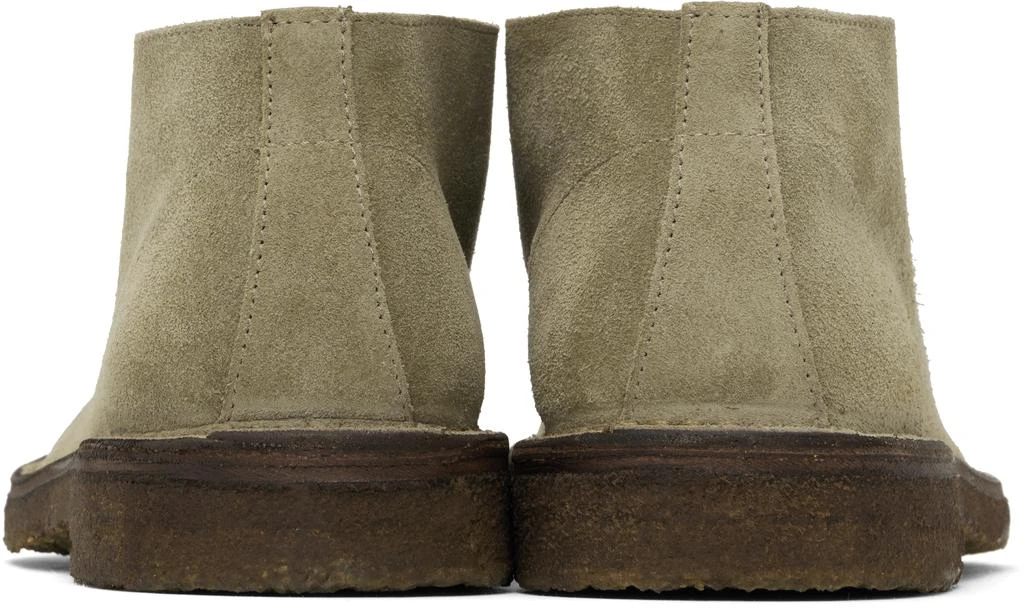 Drake's Beige Crosby Moc-Toe Chukka Boots 2