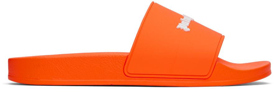 Palm Angels Palm angels new logo pool slides - Sandals