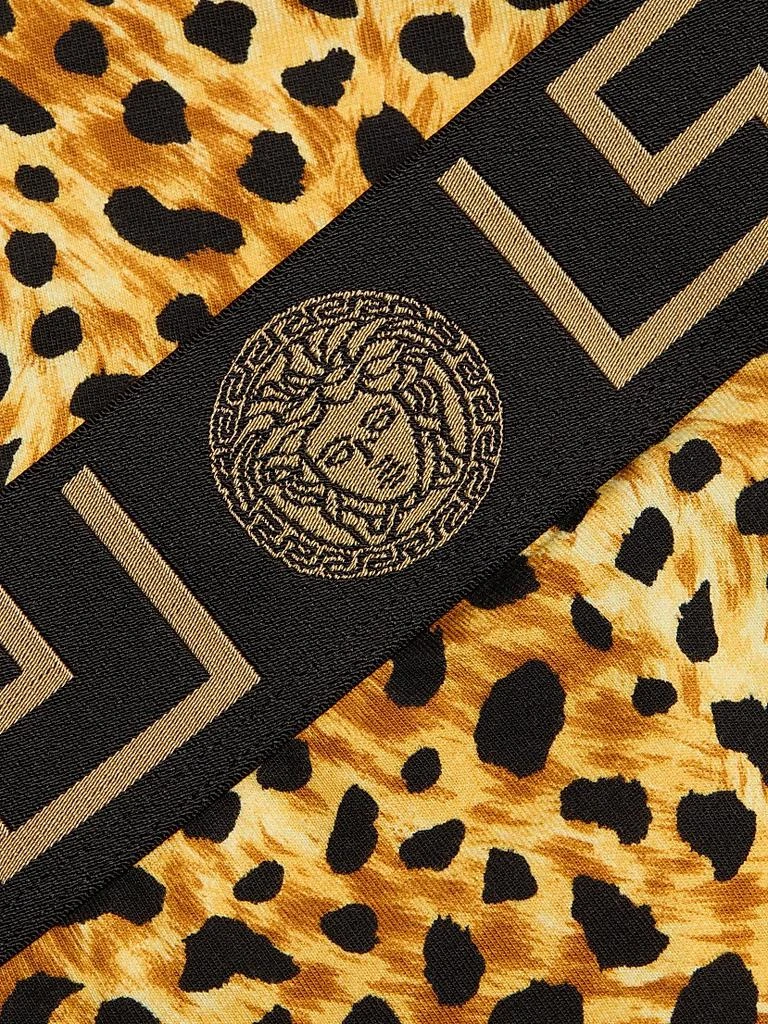 Versace Cheetah-Print Stretch-Cotton Jersey Underwear 6