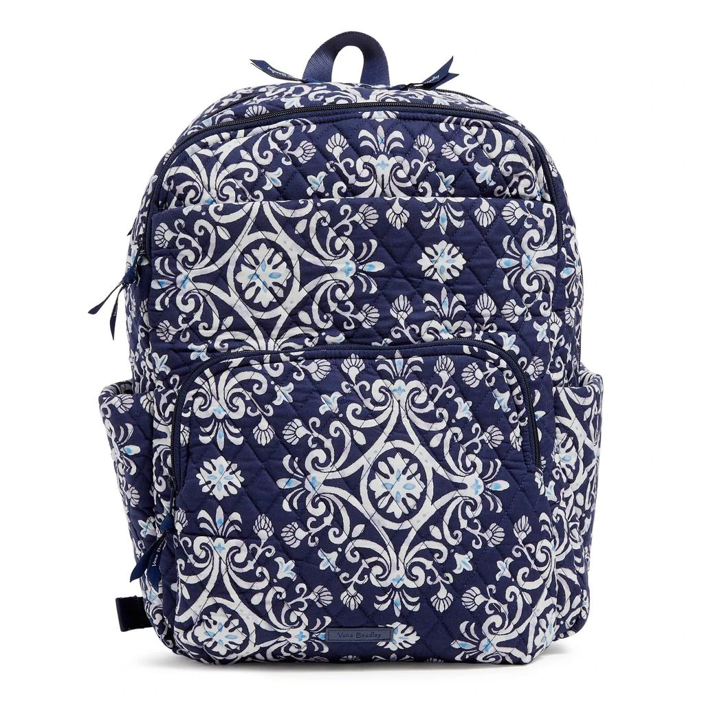 Vera Bradley Outlet Cotton Essential Large Backpack 6