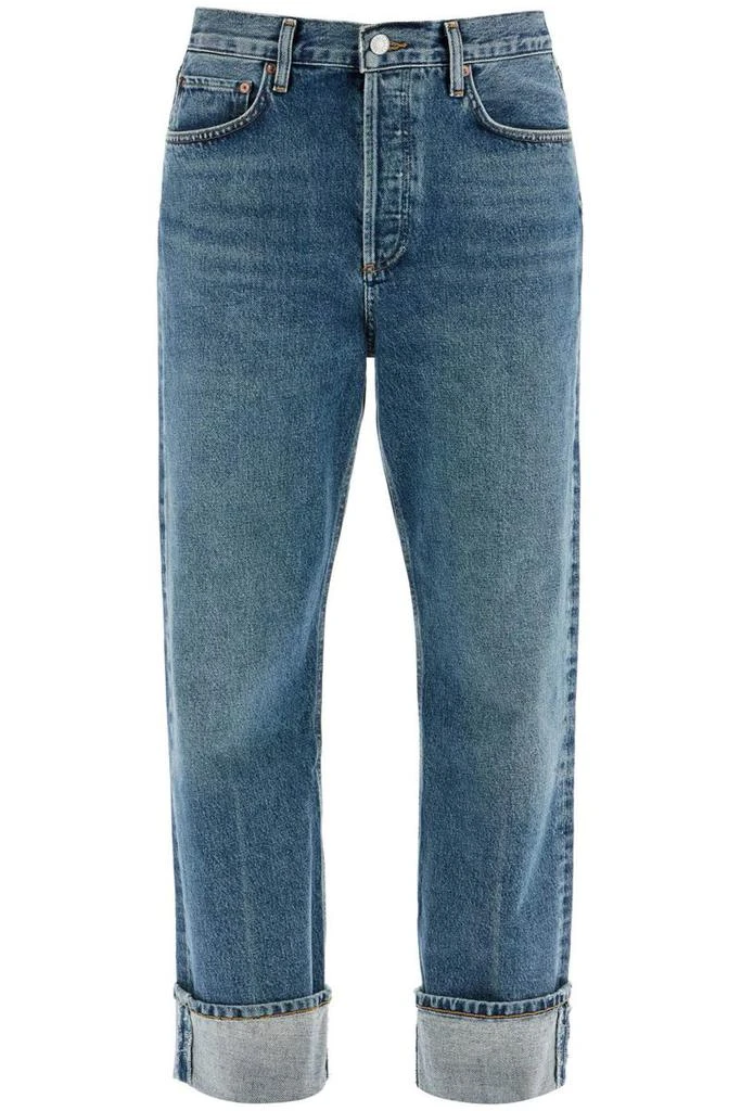 AGOLDE ca straight low-waist jeans by fran 1