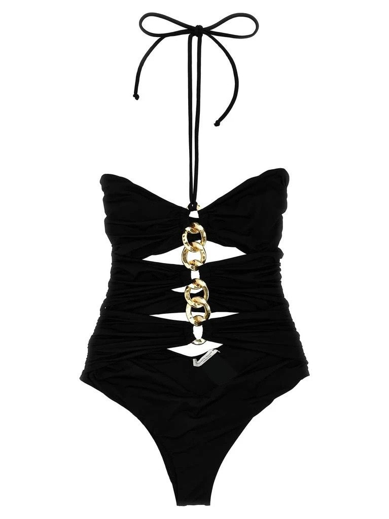 ELISABETTA FRANCHI Women
s Chain One-Piece Swimsuit