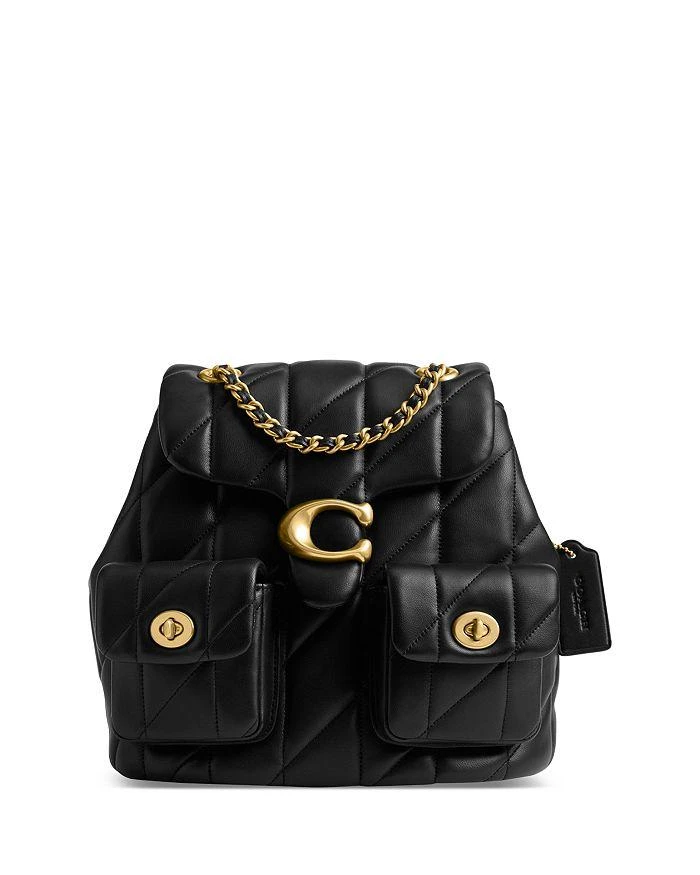 Coach Tabby Quilted Leather Convertible Backpack 1