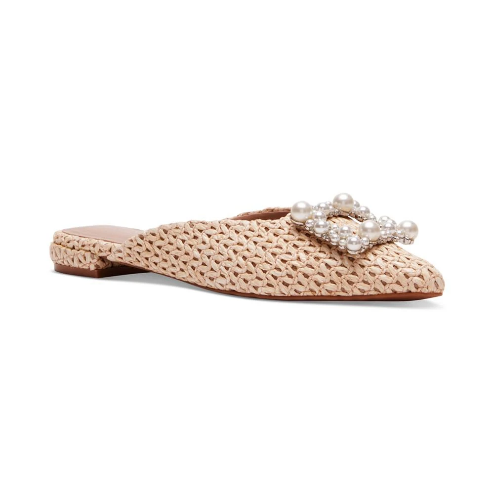 Madden Girl Ditzy Embellished Pointed-Toe Flat Mules 1
