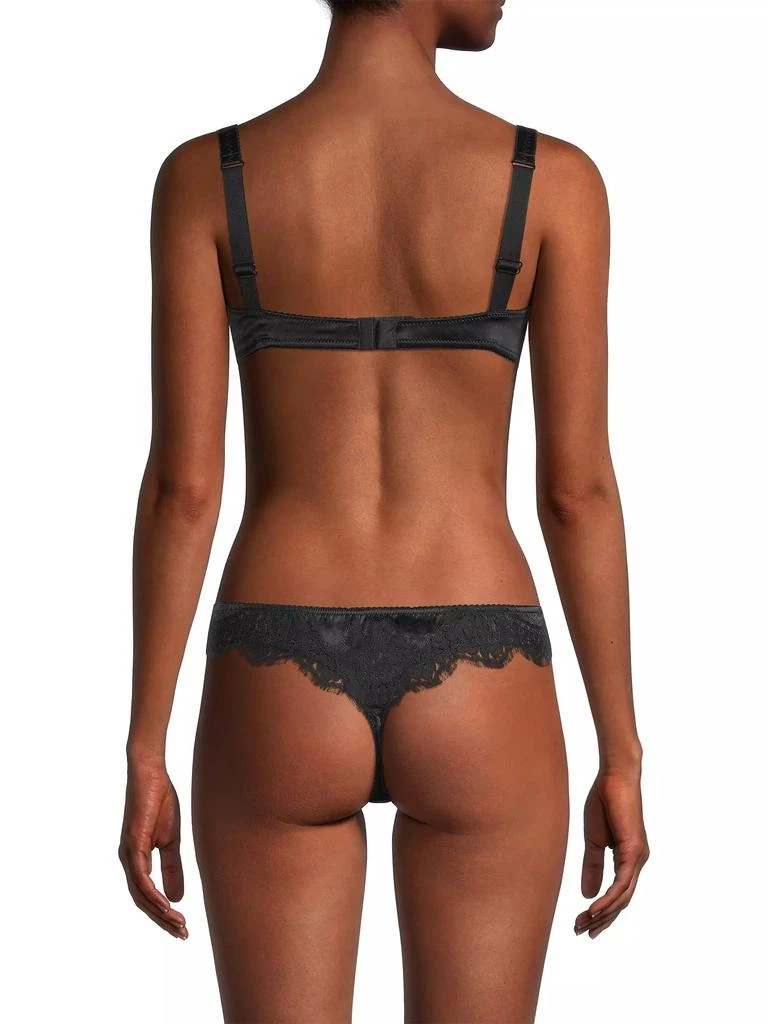 Dolce & Gabbana Silk & Lace Balconnette Bra 4