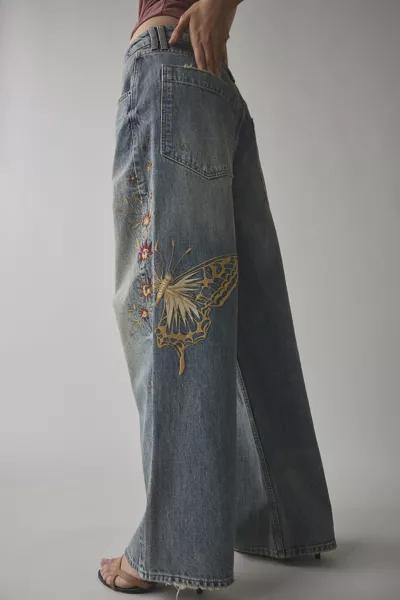 BDG BDG Jaya Embroidered Baggy Boyfriend Jean