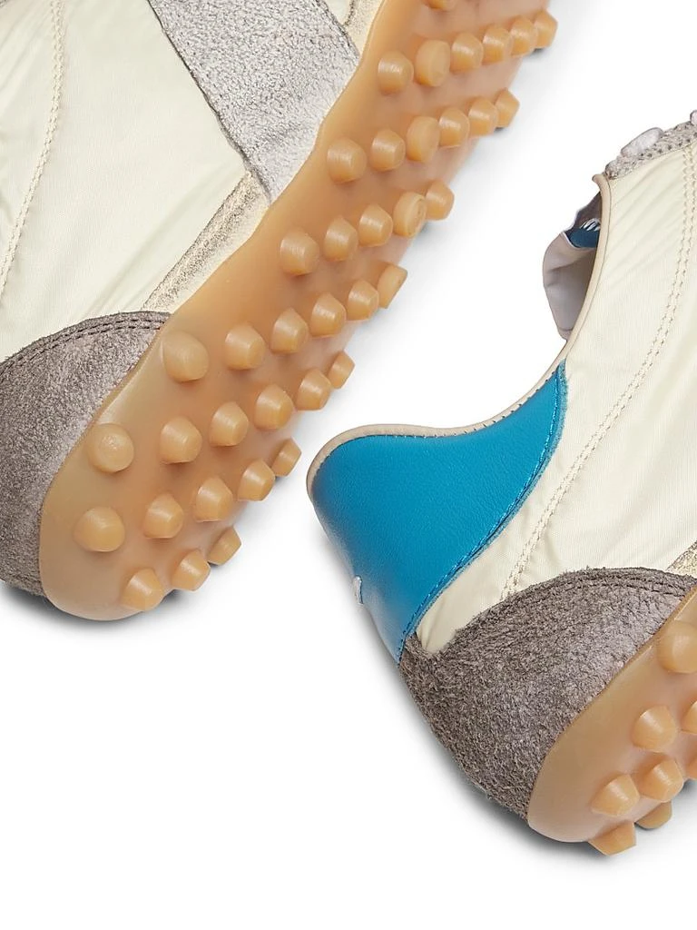 MAISON MARGIELA Sprinters Nylon & Leather Low-Top Sneakers 3