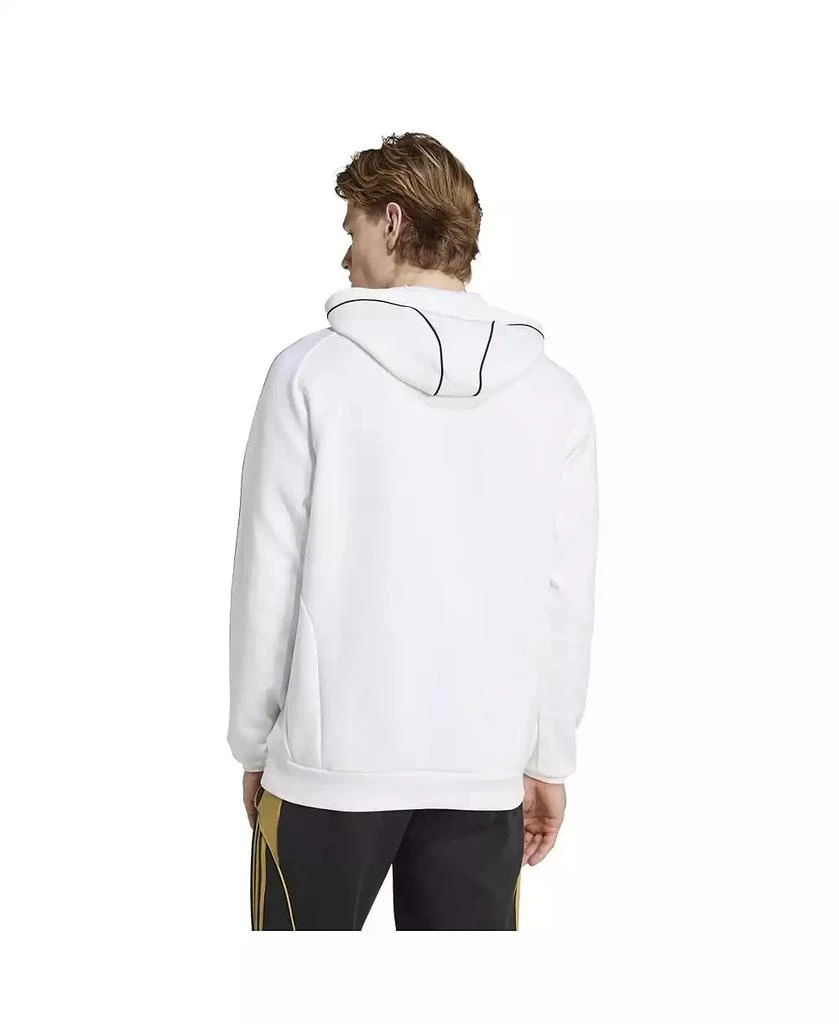 Adidas Men's White LAFC 2025 Travel Pullover Hoodie 2
