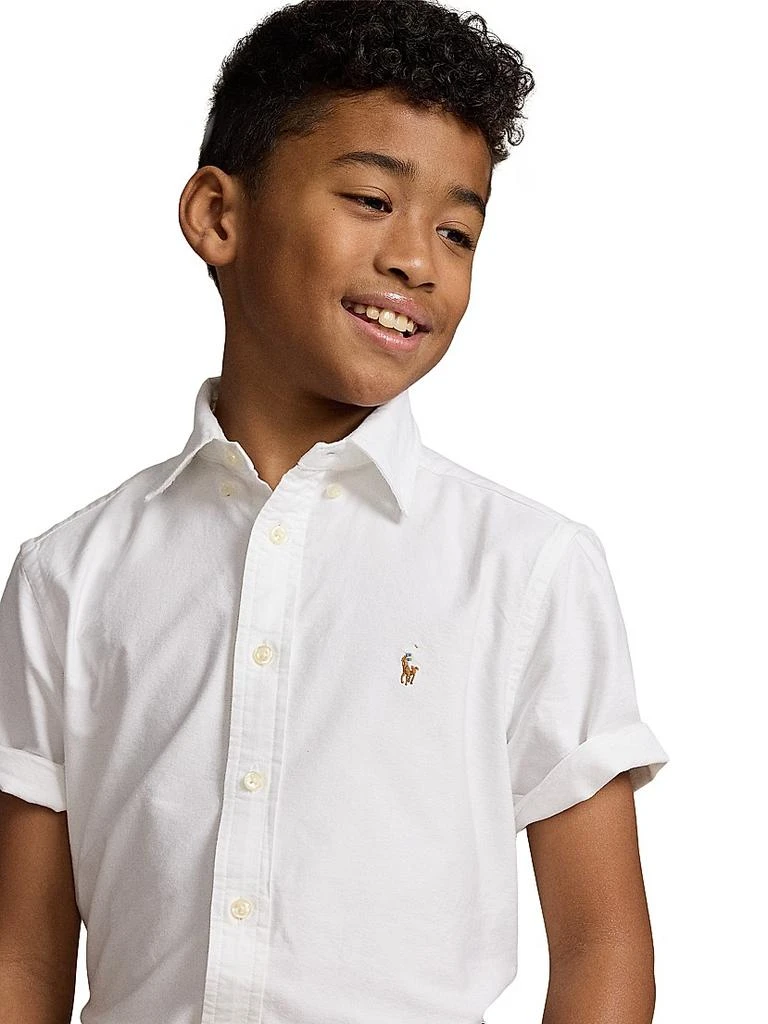 Ralph Lauren Little Boy's & Boy's Short-Sleeve Button-Up Shirt 6