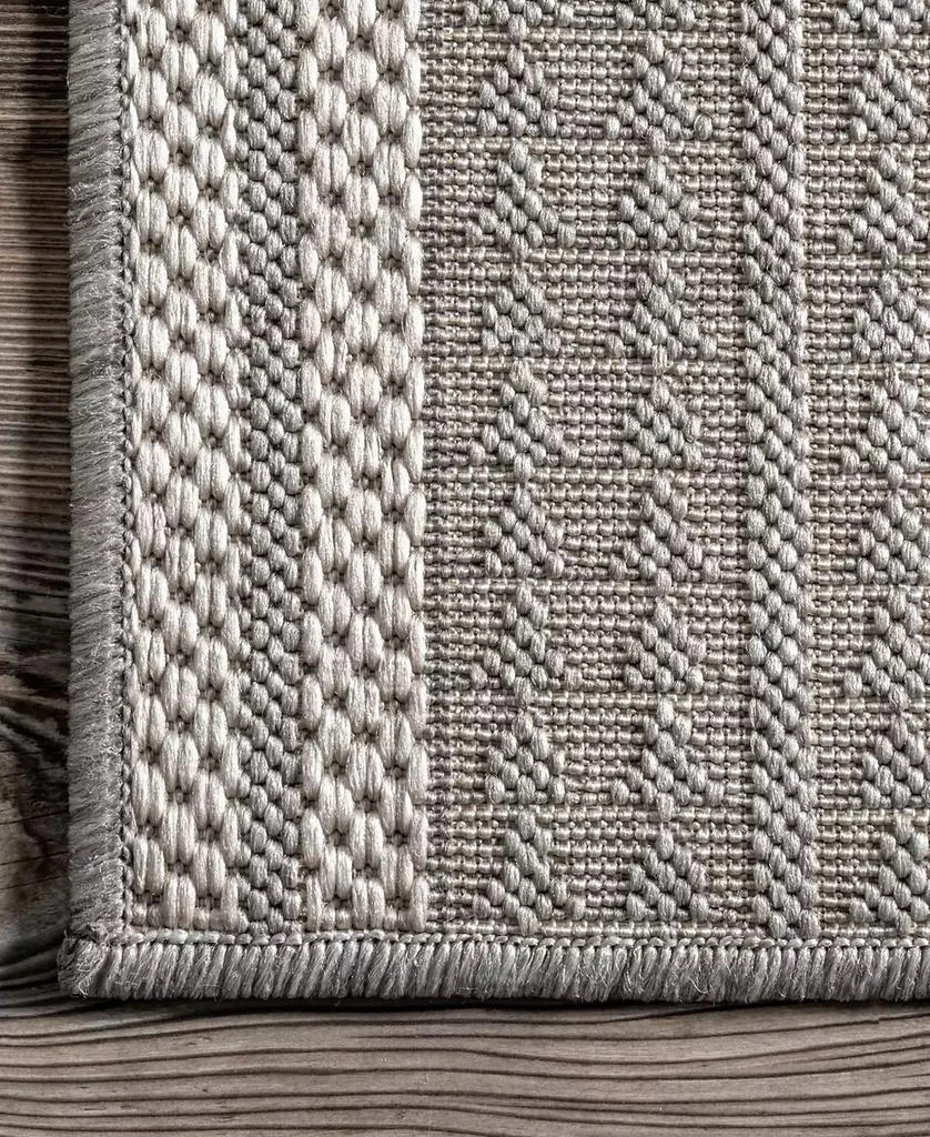 nuLOOM Cabana GBCB01B 6'7" x 9' Outdoor Area Rug 2