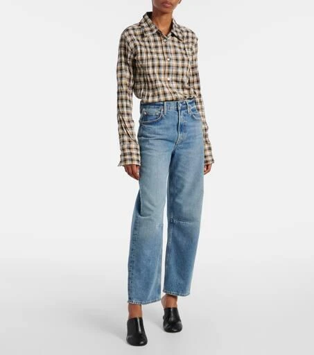 Citizens of Humanity Miro high-rise cropped barrel-leg jeans 7