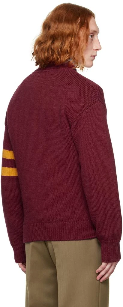 GANT 240 MULBERRY STREET Red Letterman Sweater 3