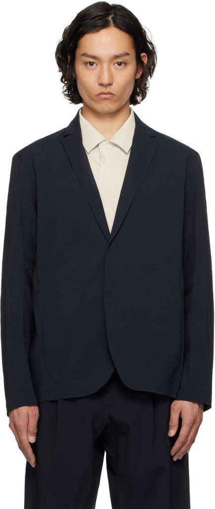 Veilance Black Indisce Blazer