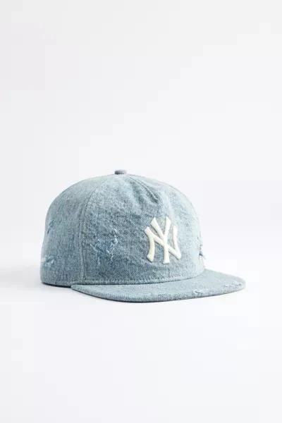 New Era New Era New York Yankees Distressed Denim Golf Hat 1