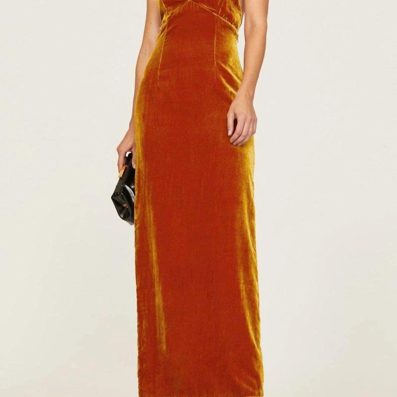 Ronny Kobo Gabe Velvet Dress 2