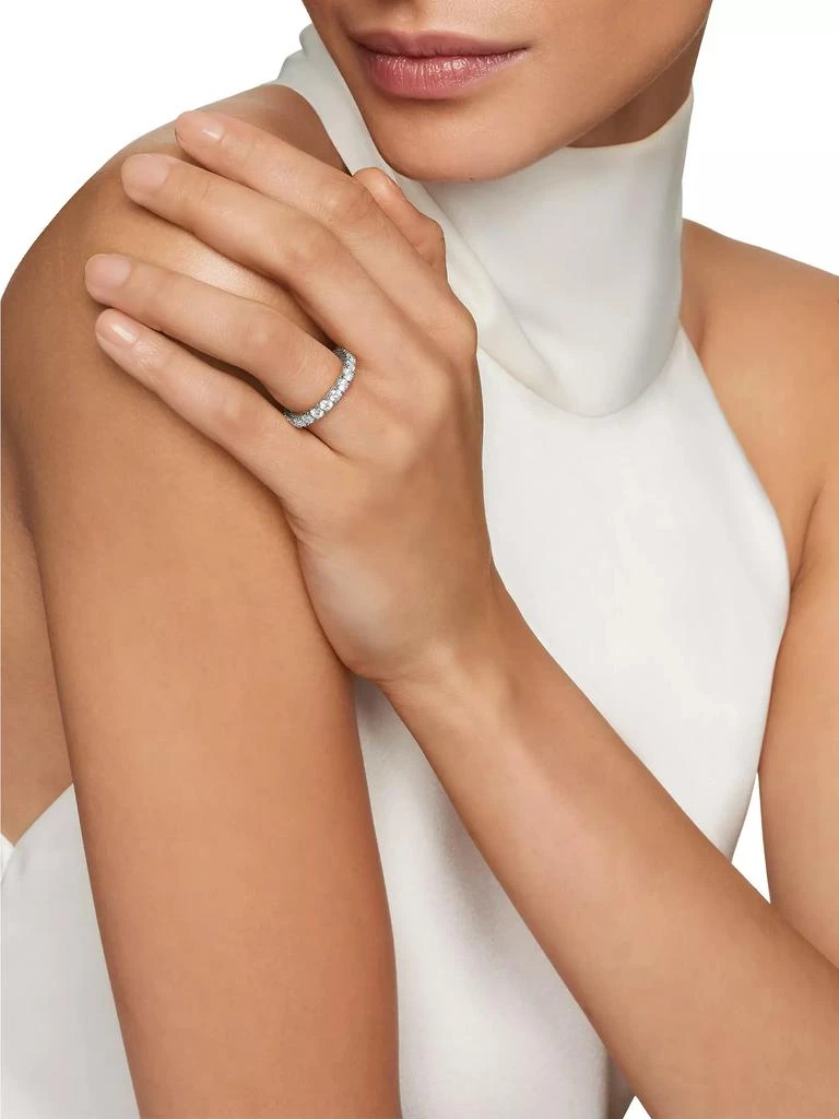 David Yurman Eden Eternity Band Ring in Platinum 7